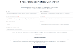 Job Description Generator media 2