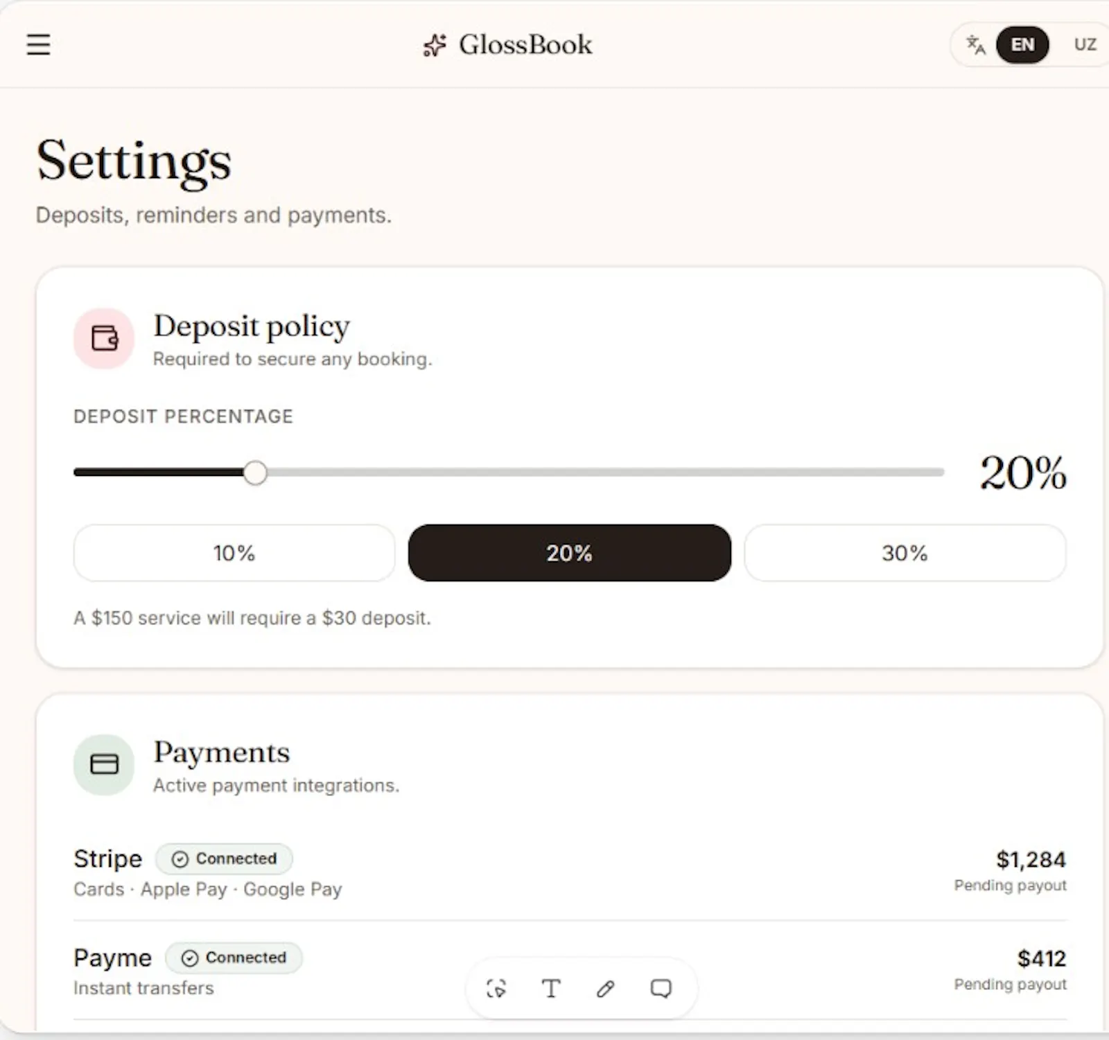 GlossBook screenshot 3
