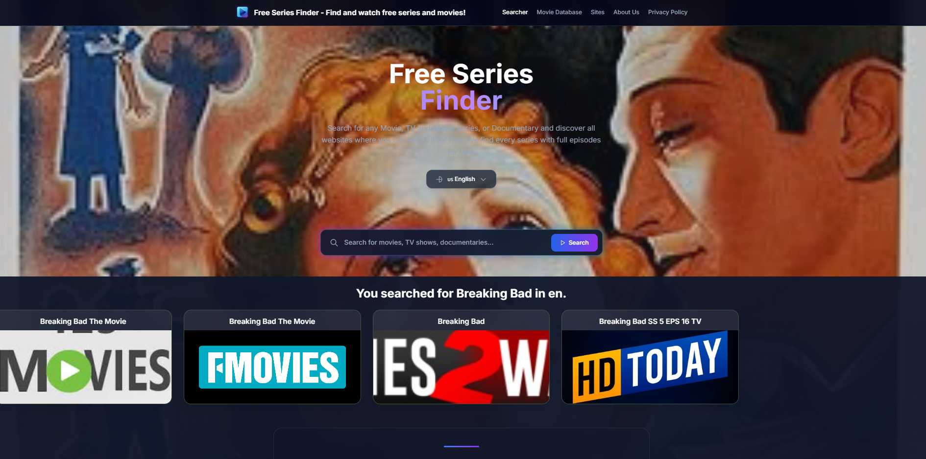 無料シリーズファインダーメディア4