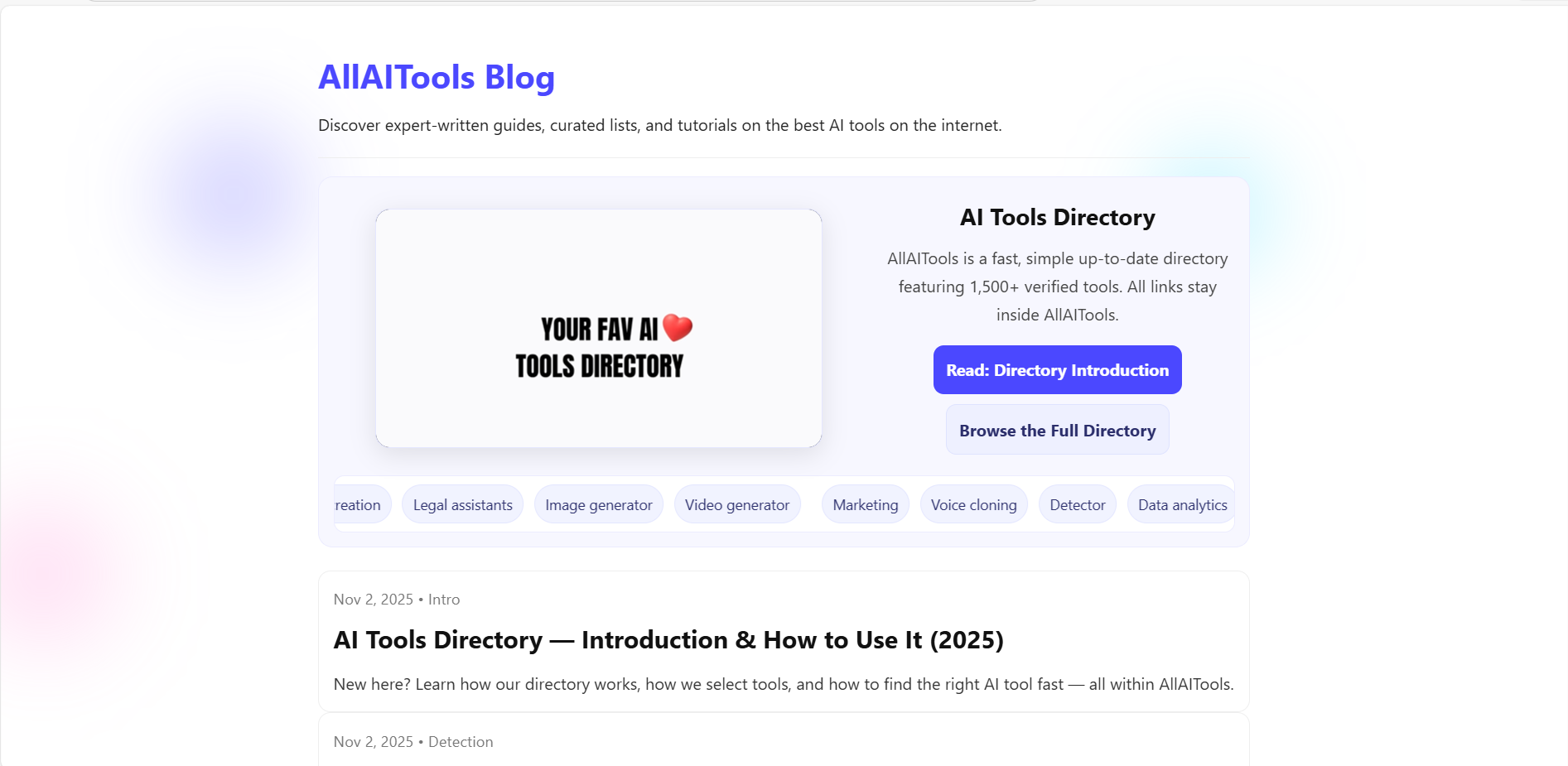 AllAITools - Screenshot 4 showing product features and functionality