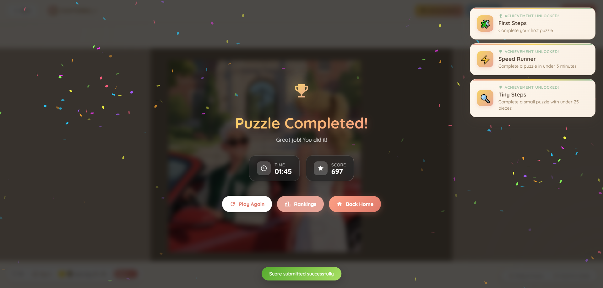 Story Puzzle - Screenshot 5 showing product features and functionality