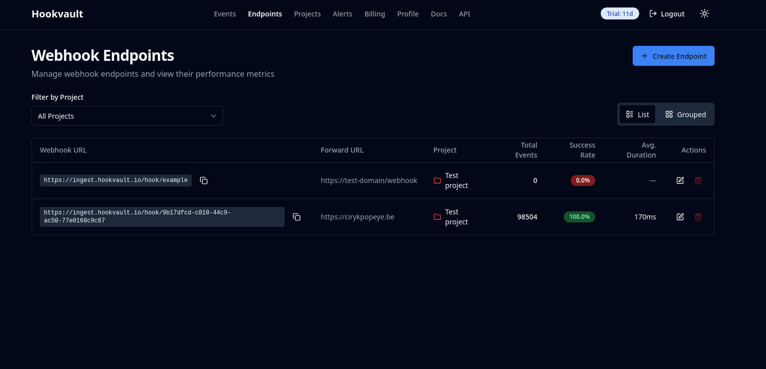 Hookvault - Screenshot 3 showing product features and functionality