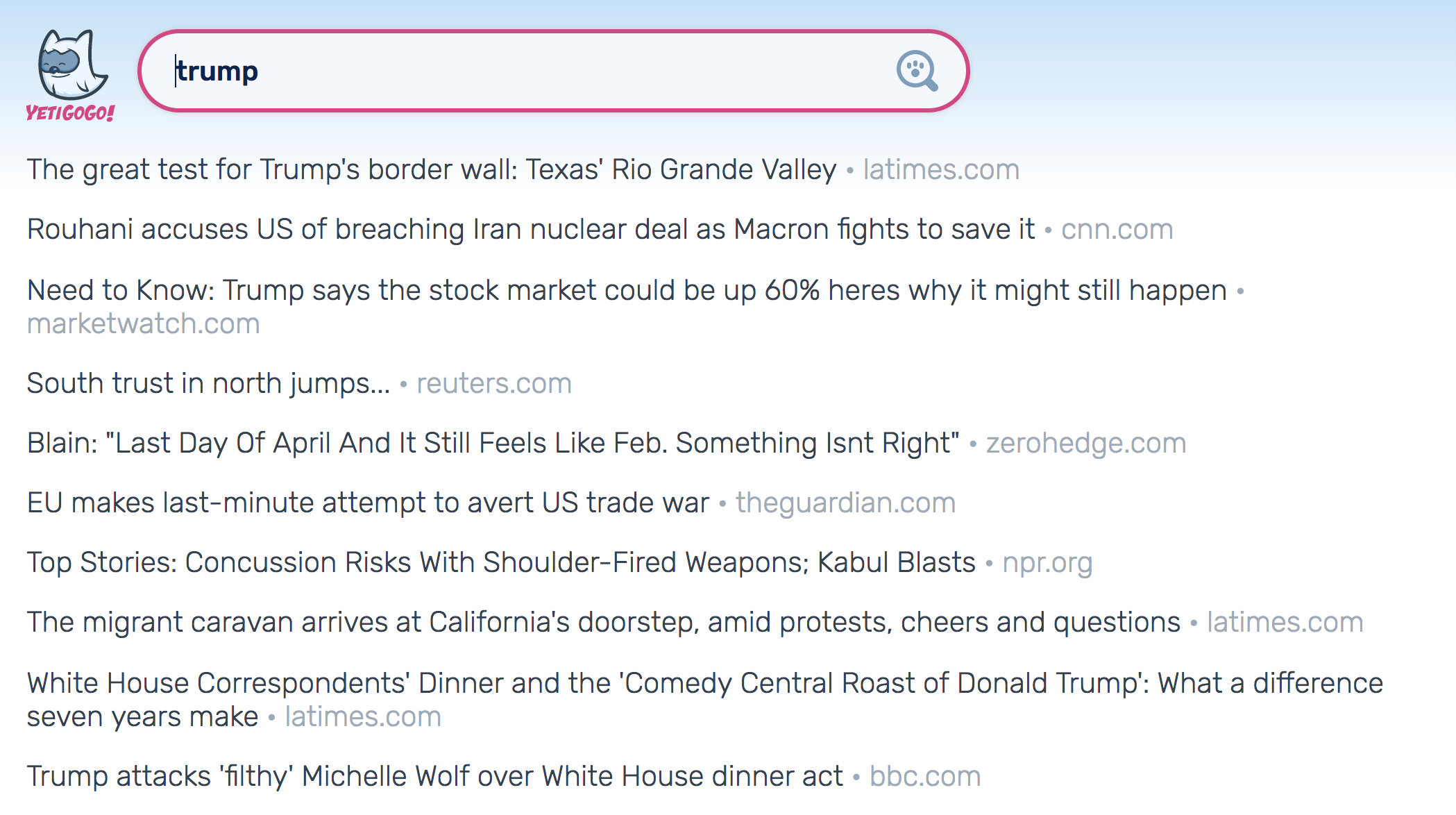 YetiGoGo! gallery image