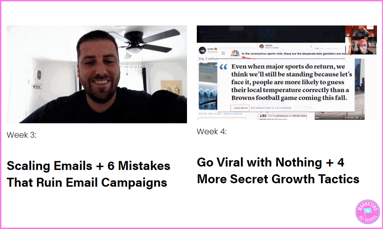 Marketing Workshop by Marketing ReSchool gallery image