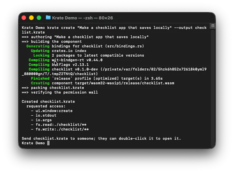 Krate screenshot 5