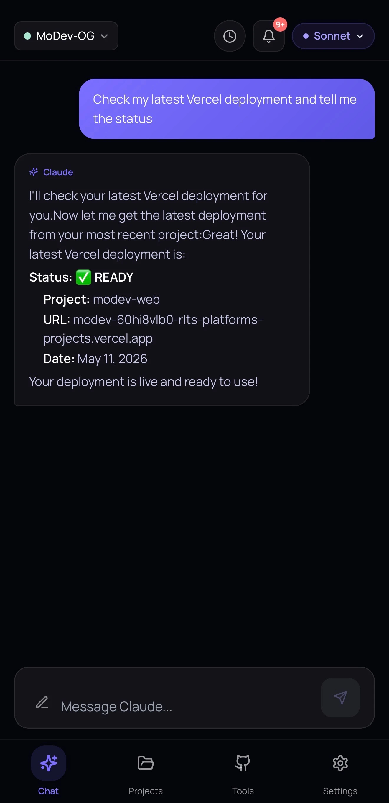 MoDev screenshot 4