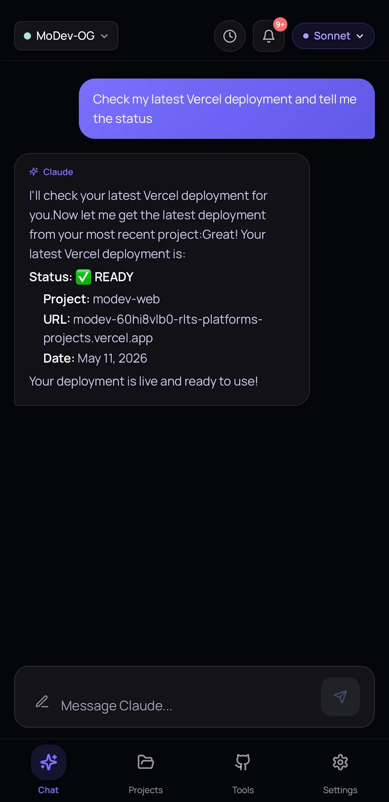 MoDev screenshot 4