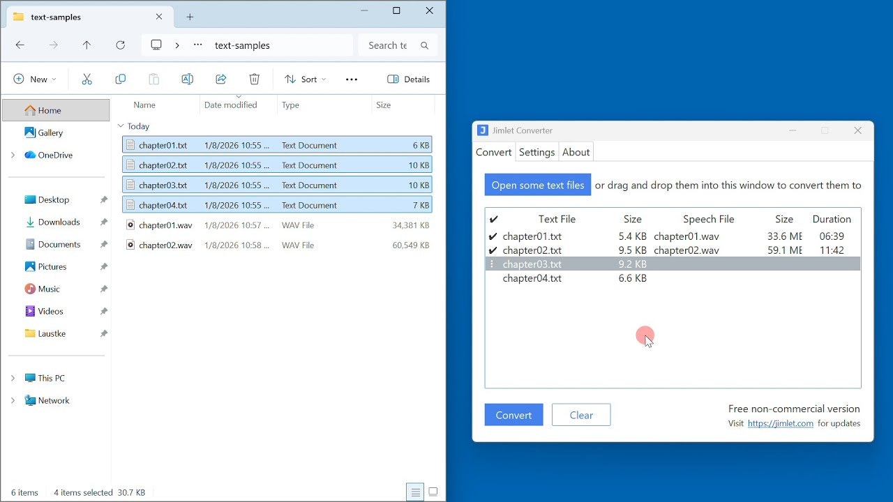 Jimlet TTS Converter gallery image