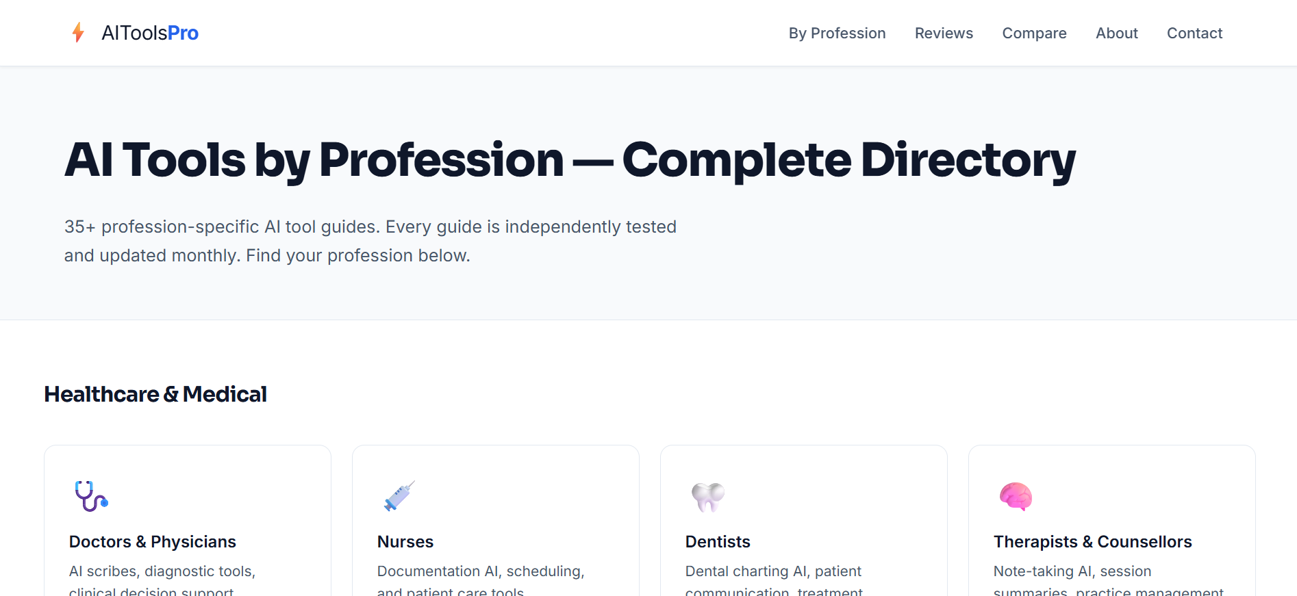 AI Tools for Profession gallery image