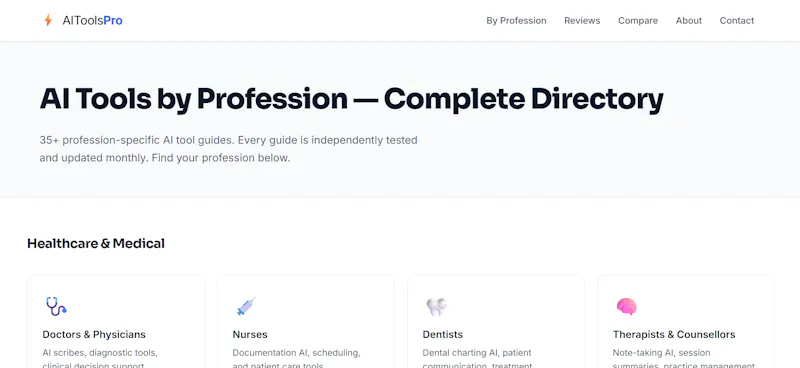 AI Tools for Profession screenshot 2