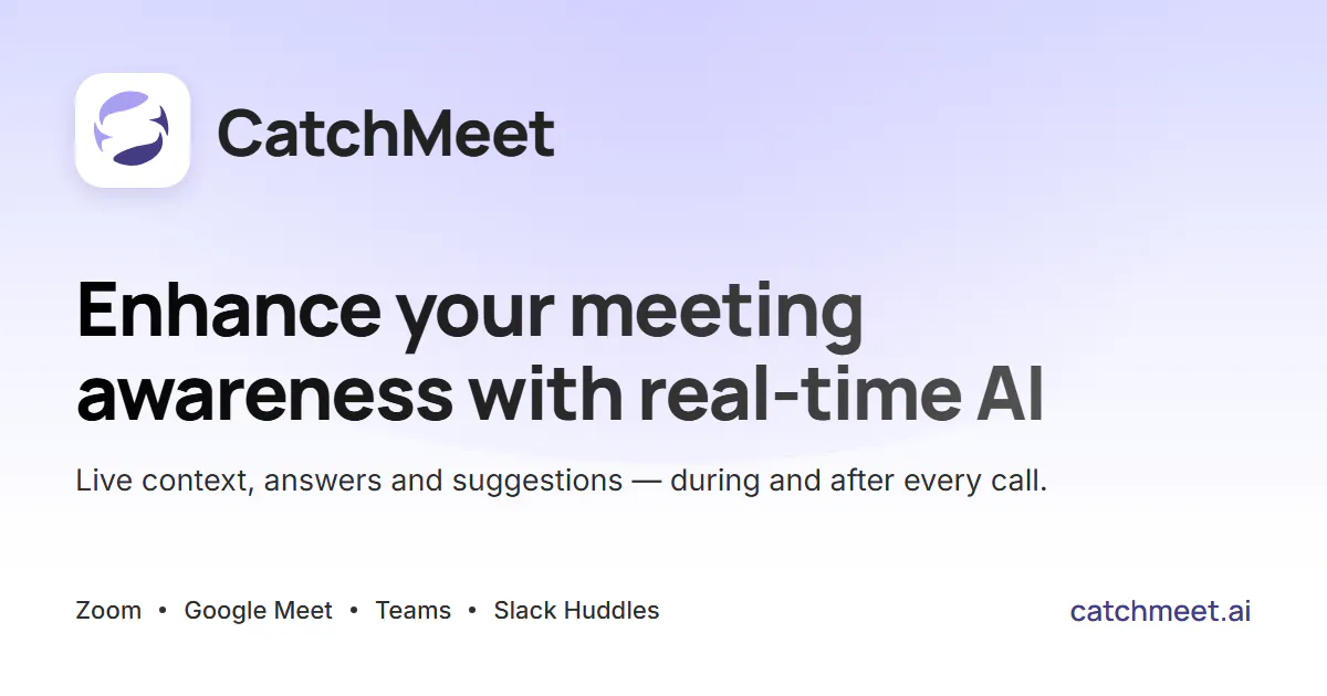 CatchMeet gallery image