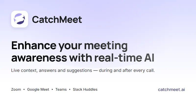 CatchMeet screenshot 1