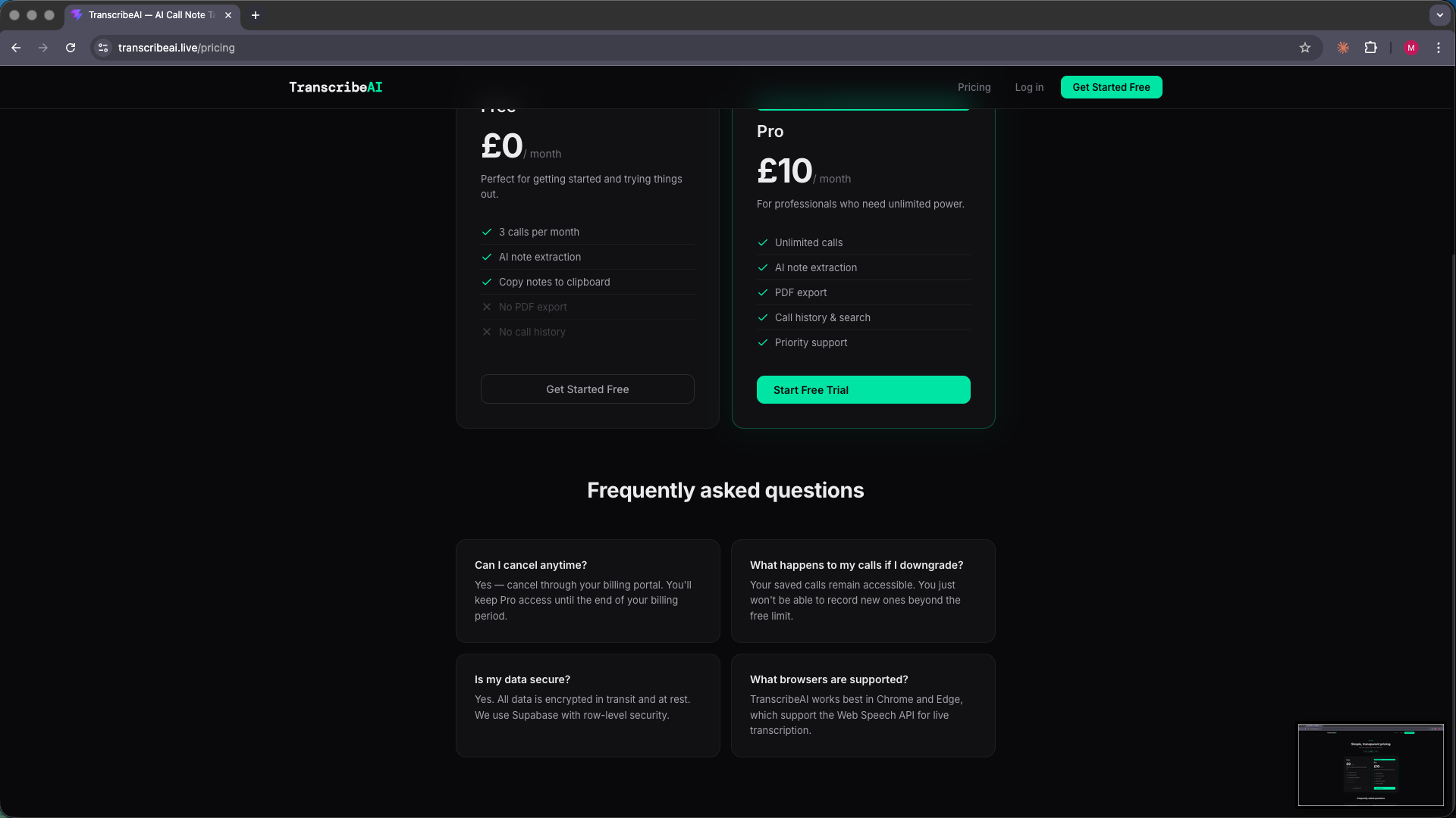 TranscribeAI gallery image