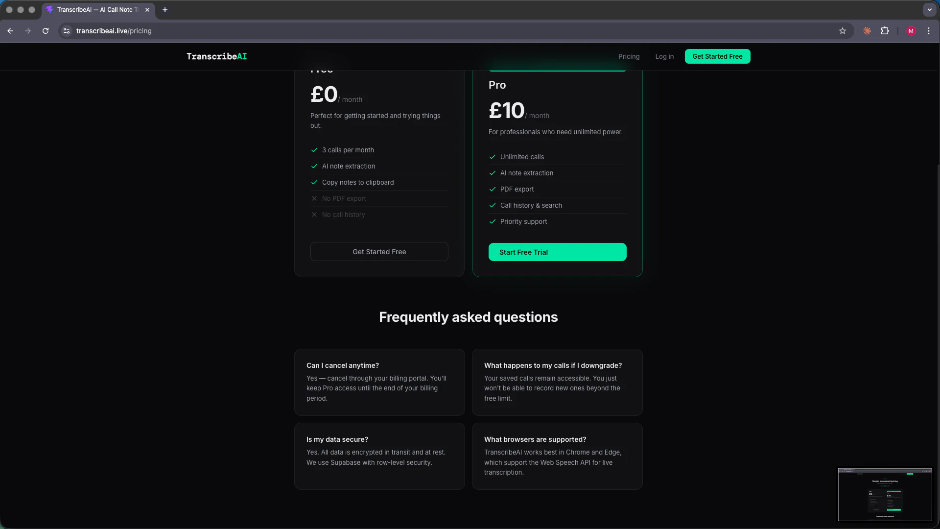 TranscribeAI screenshot 4