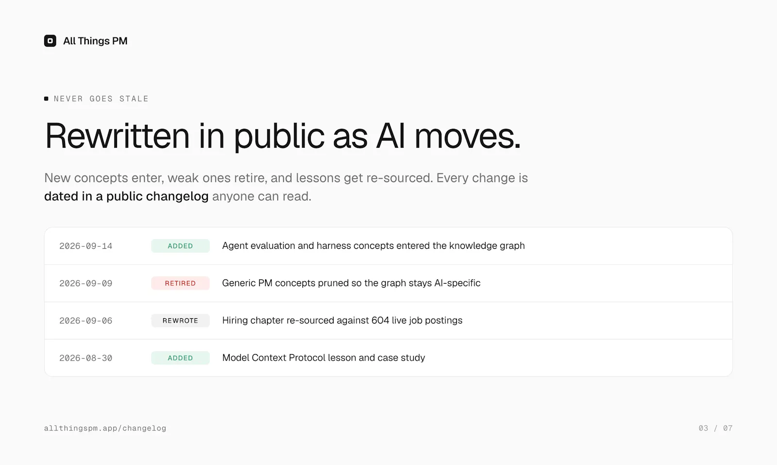 Adaptive AI PM course - allthingspm.app screenshot 3