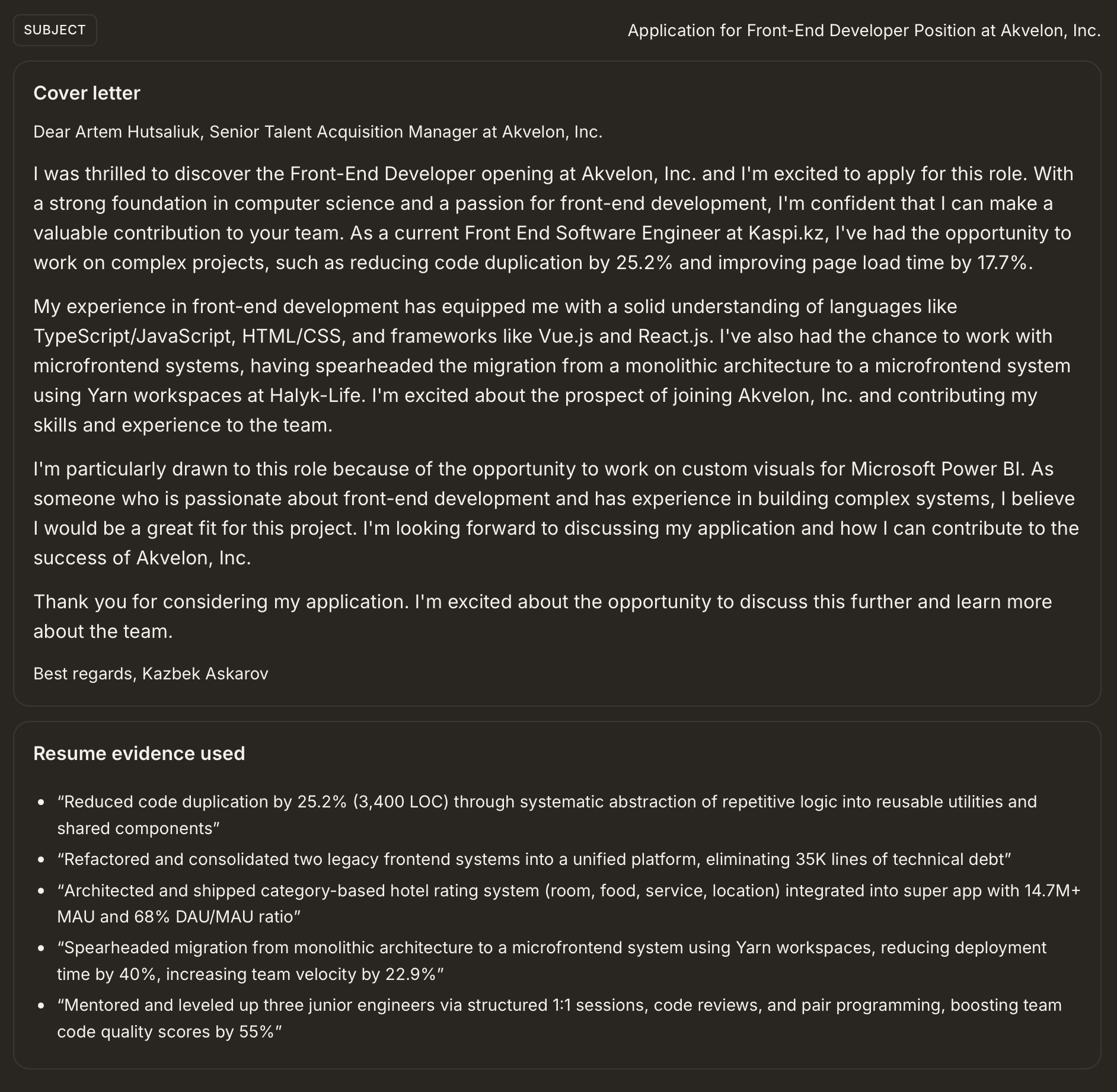 YonderCV gallery image