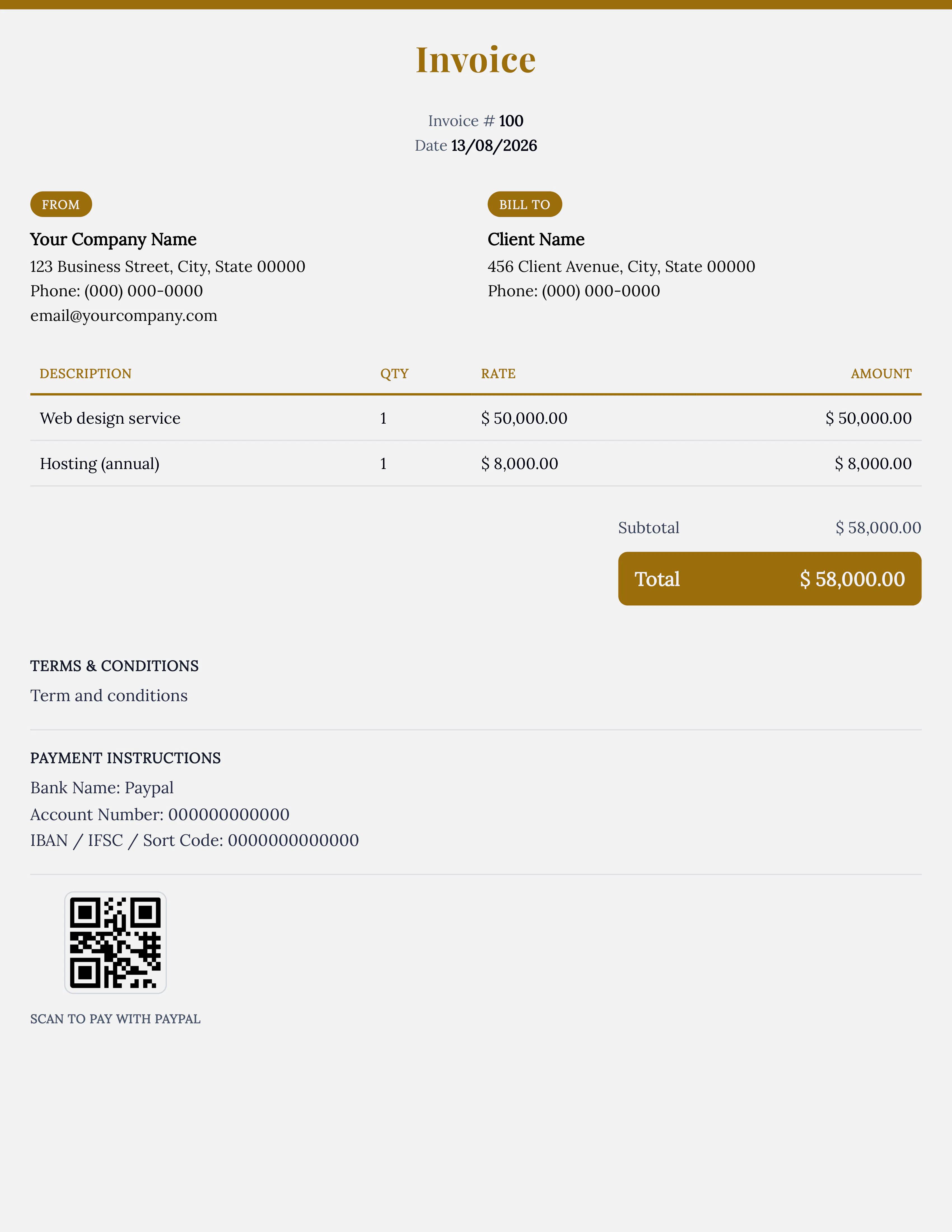 QR Invoice Generator gallery image