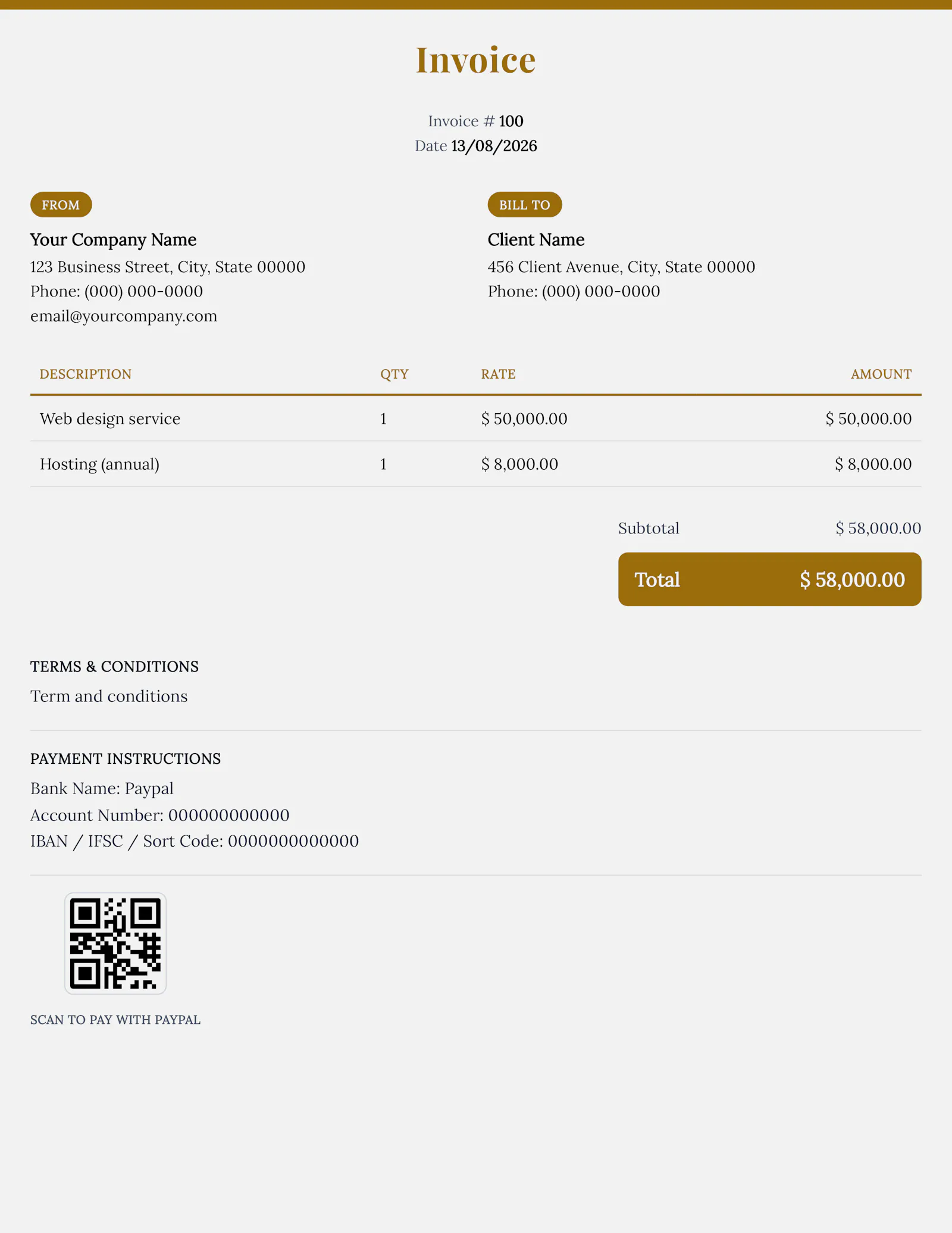 QR Invoice Generator screenshot 3