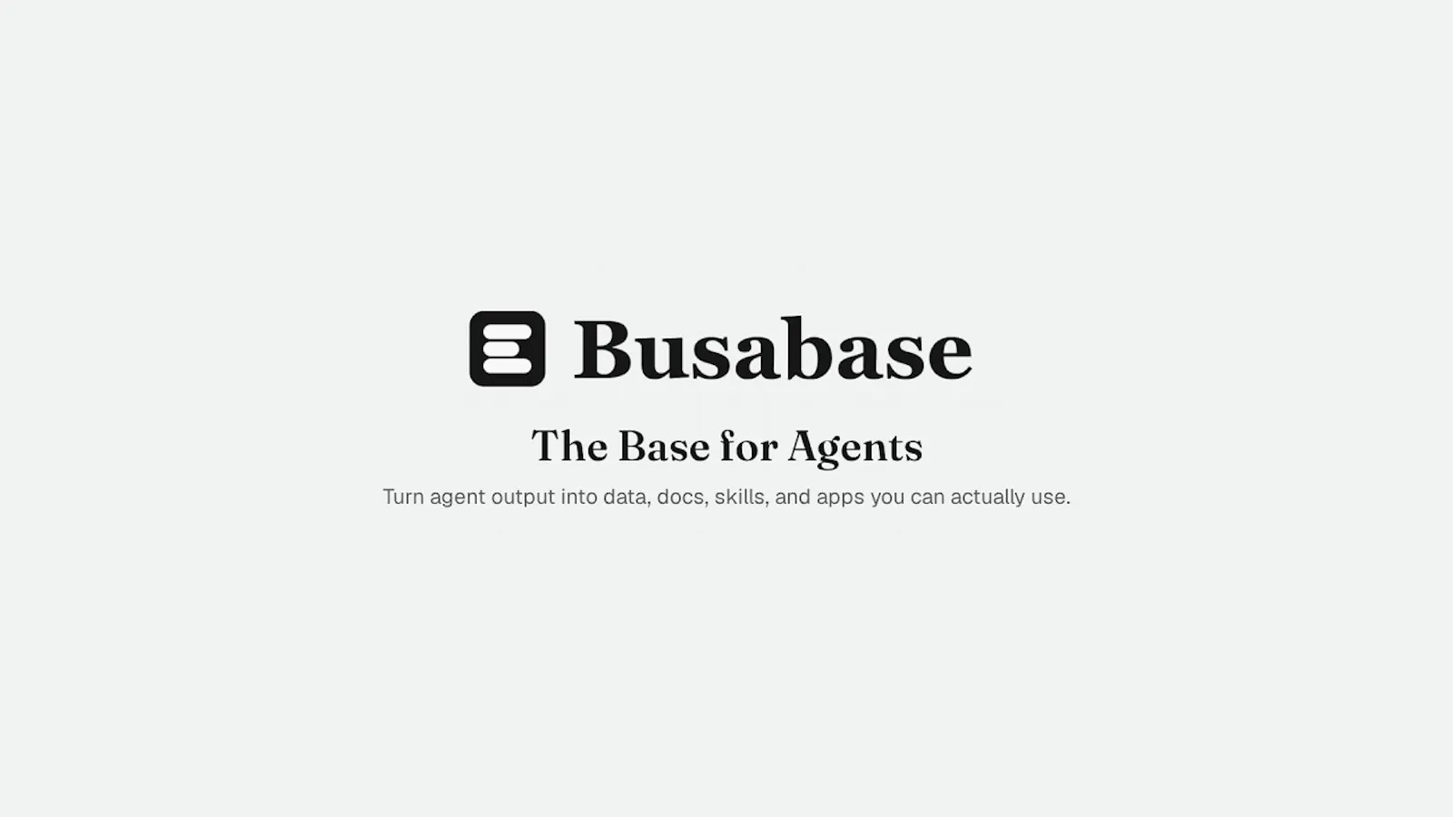 Busabase screenshot 1 (video preview)