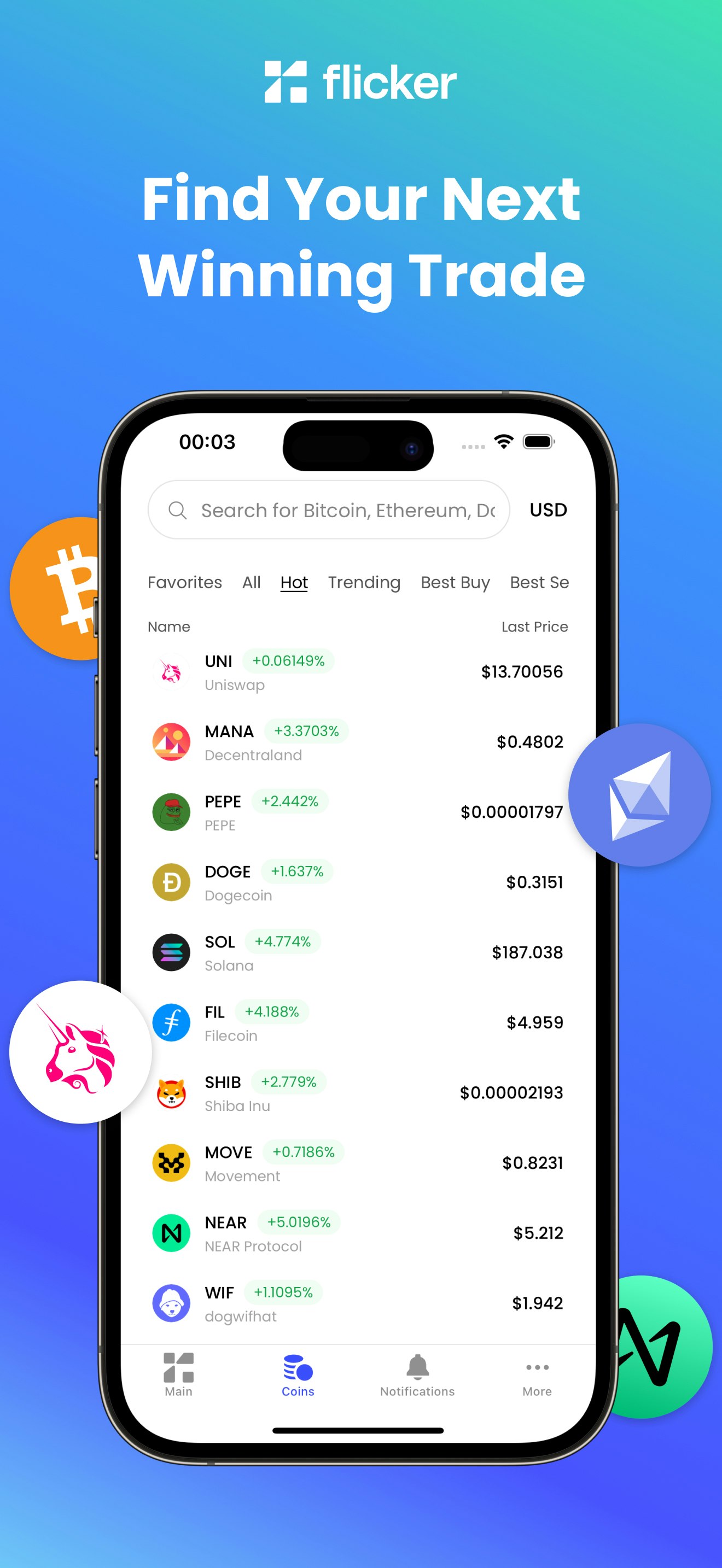 Média Flicker: BTC & Crypto Signals 2
