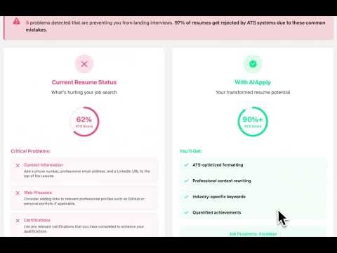 AI Resume Scanner by AIApply gallery image