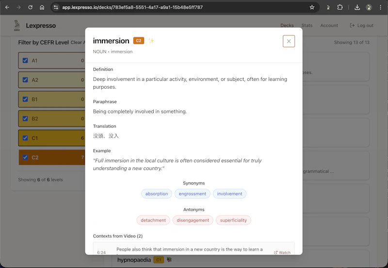 Lexpresso screenshot 5