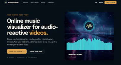 Music Visualizer gallery image