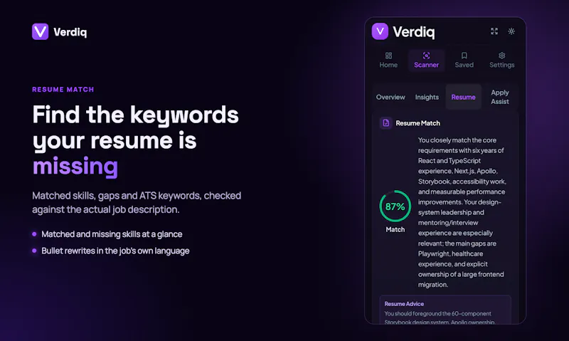 Verdiq screenshot 4
