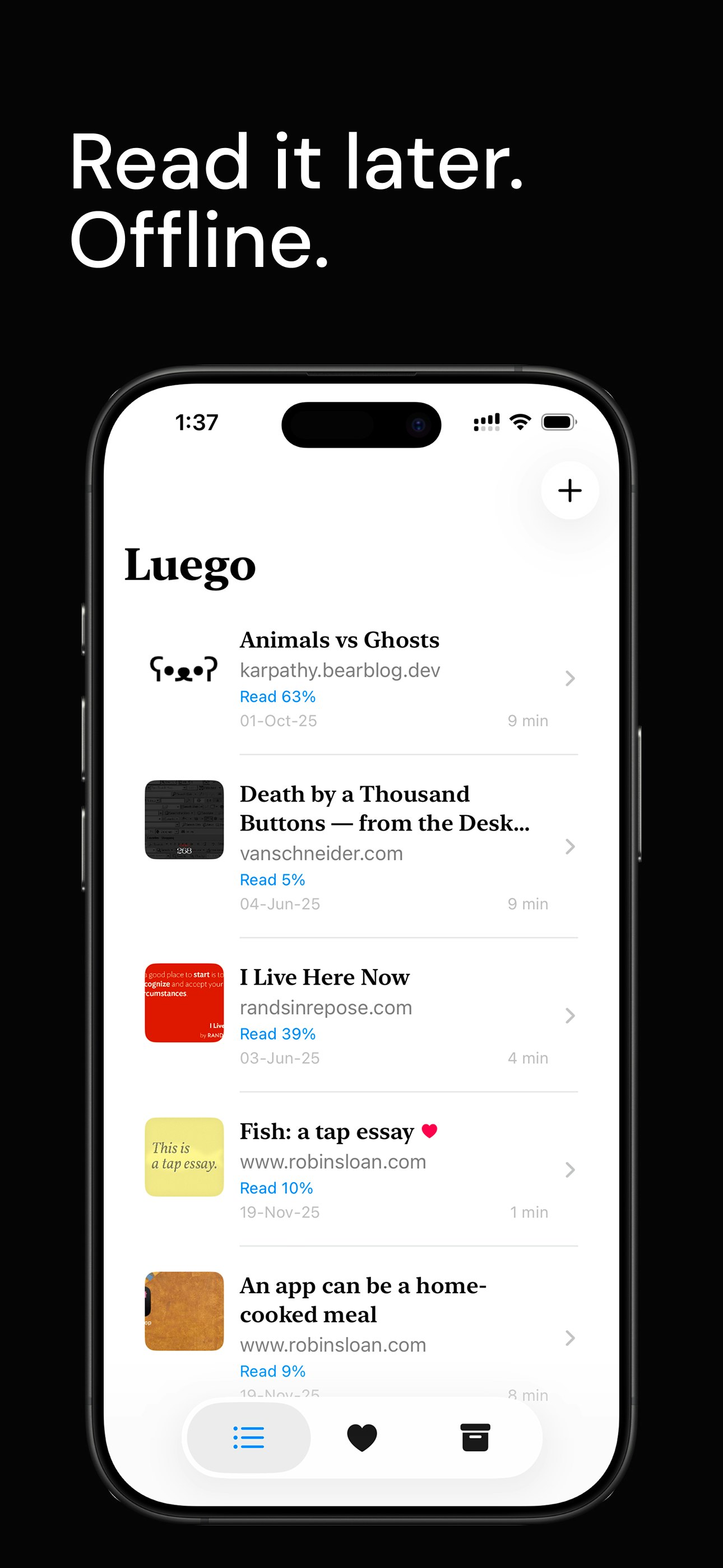 Luego - Main product screenshot demonstrating key features and user interface