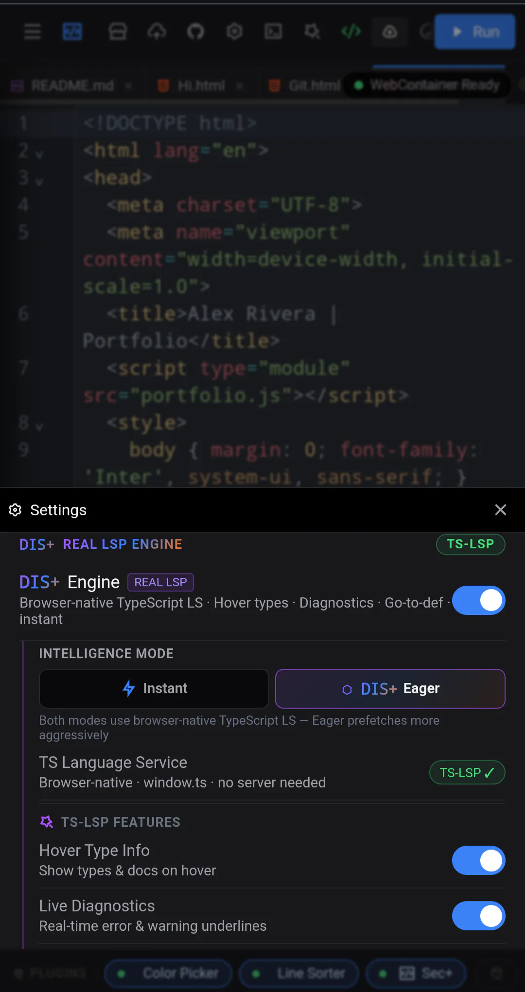 Beyoneer IDE gallery image