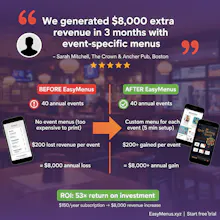 EasyMenus - Digital Menus in 3 Minutes gallery image