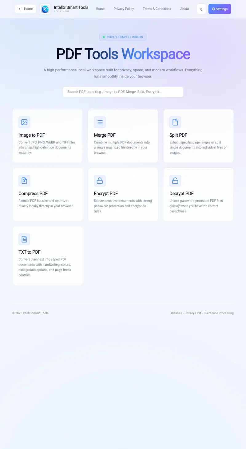 IntellG Smart Tools screenshot 3
