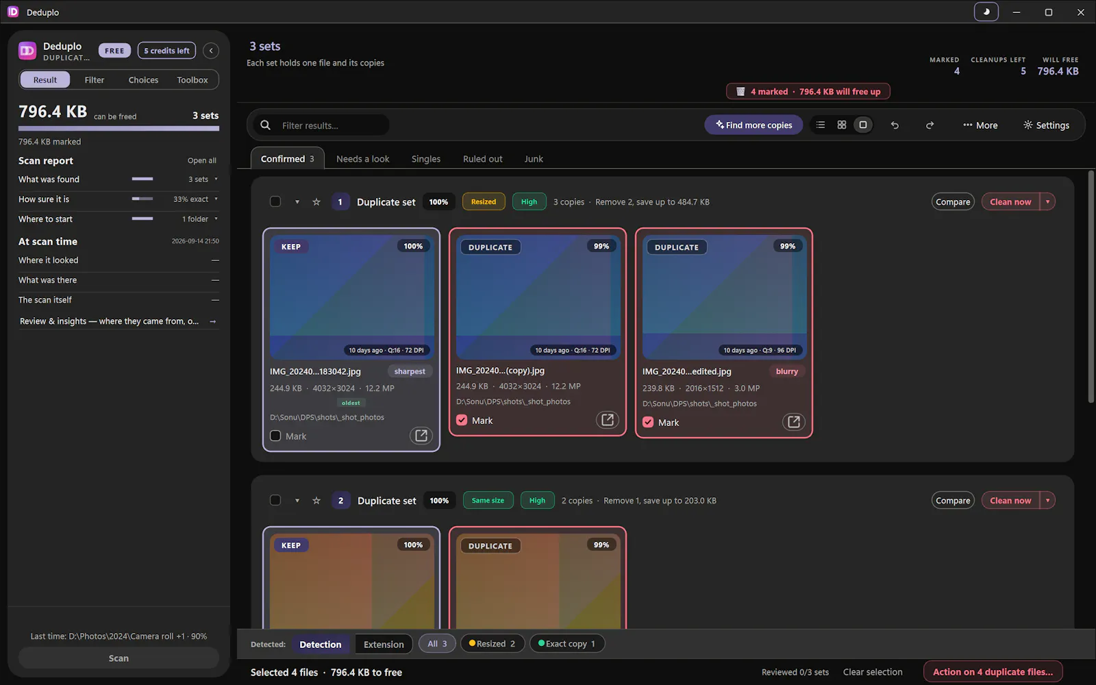 Deduplo - Duplicate File Finder screenshot 2