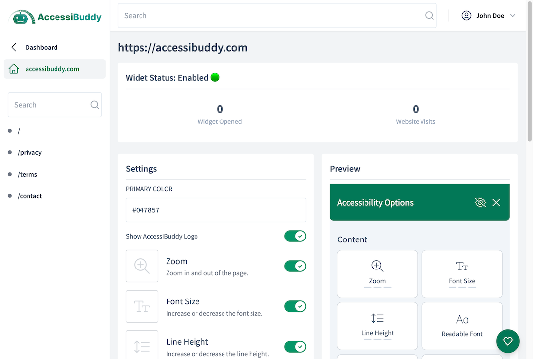 Accessibuddy - 접근성은 간단하게 만들어졌습니다 미디어 1