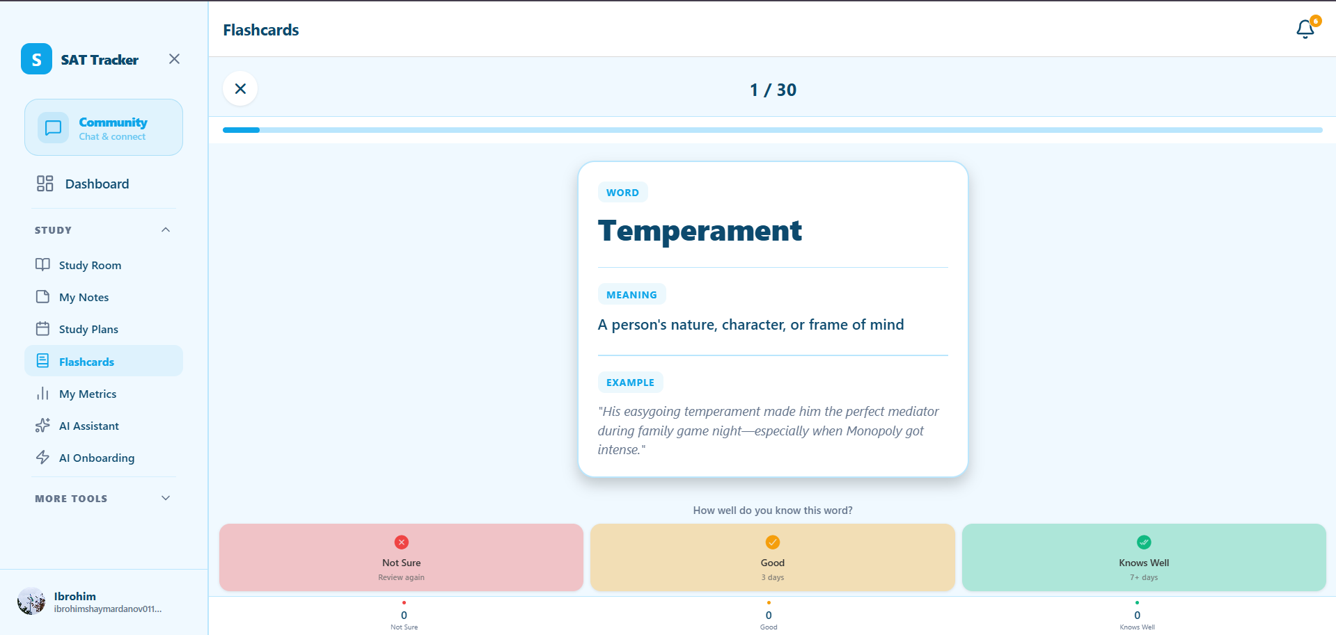 SAT Tracker - Screenshot 3 showing product features and functionality