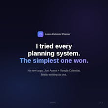 Asana Calendar Planner gallery image