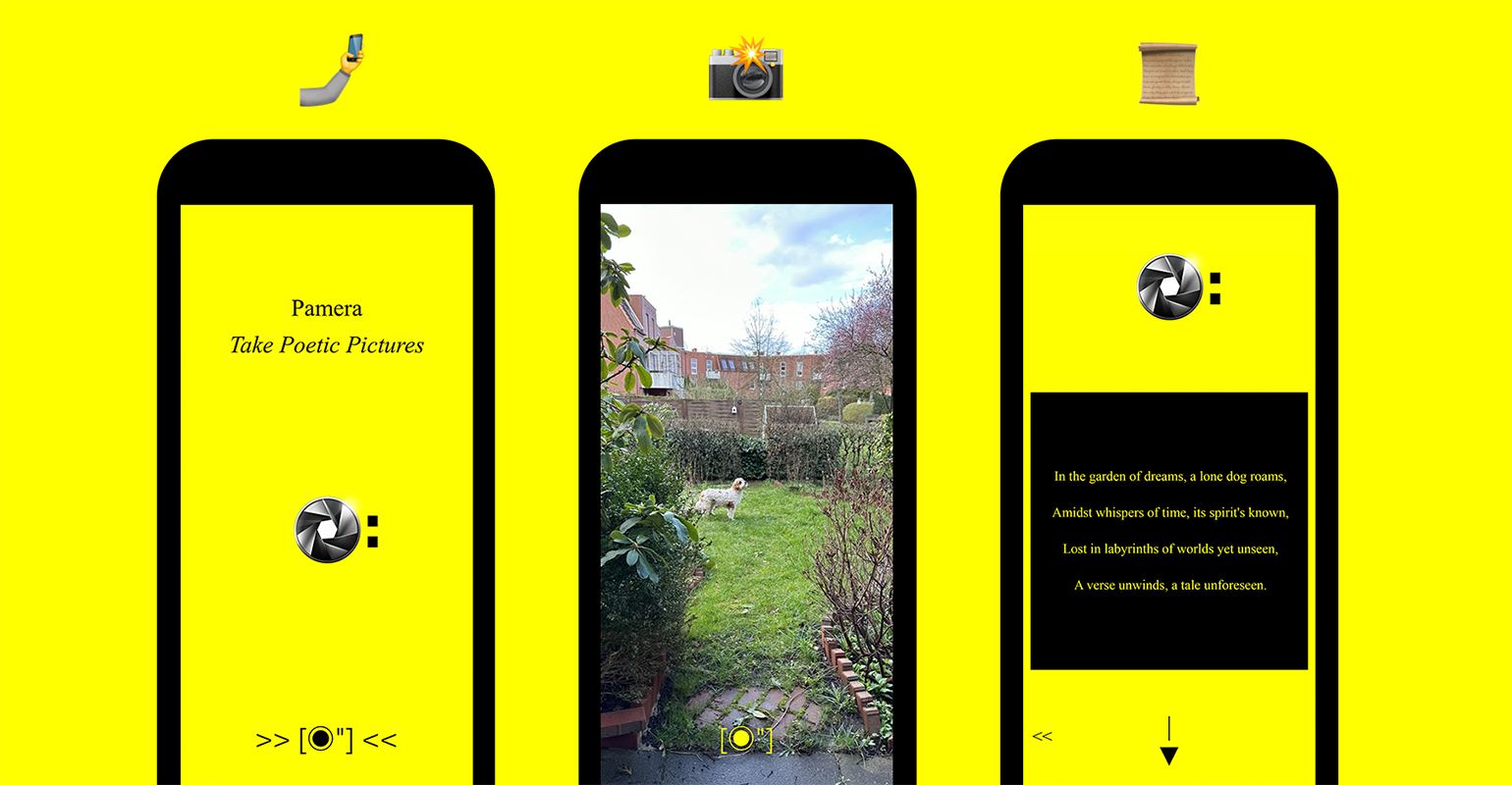 startuptile Pamera - The Poem Camera-Take Poetic Pictures (with the help of Ai)