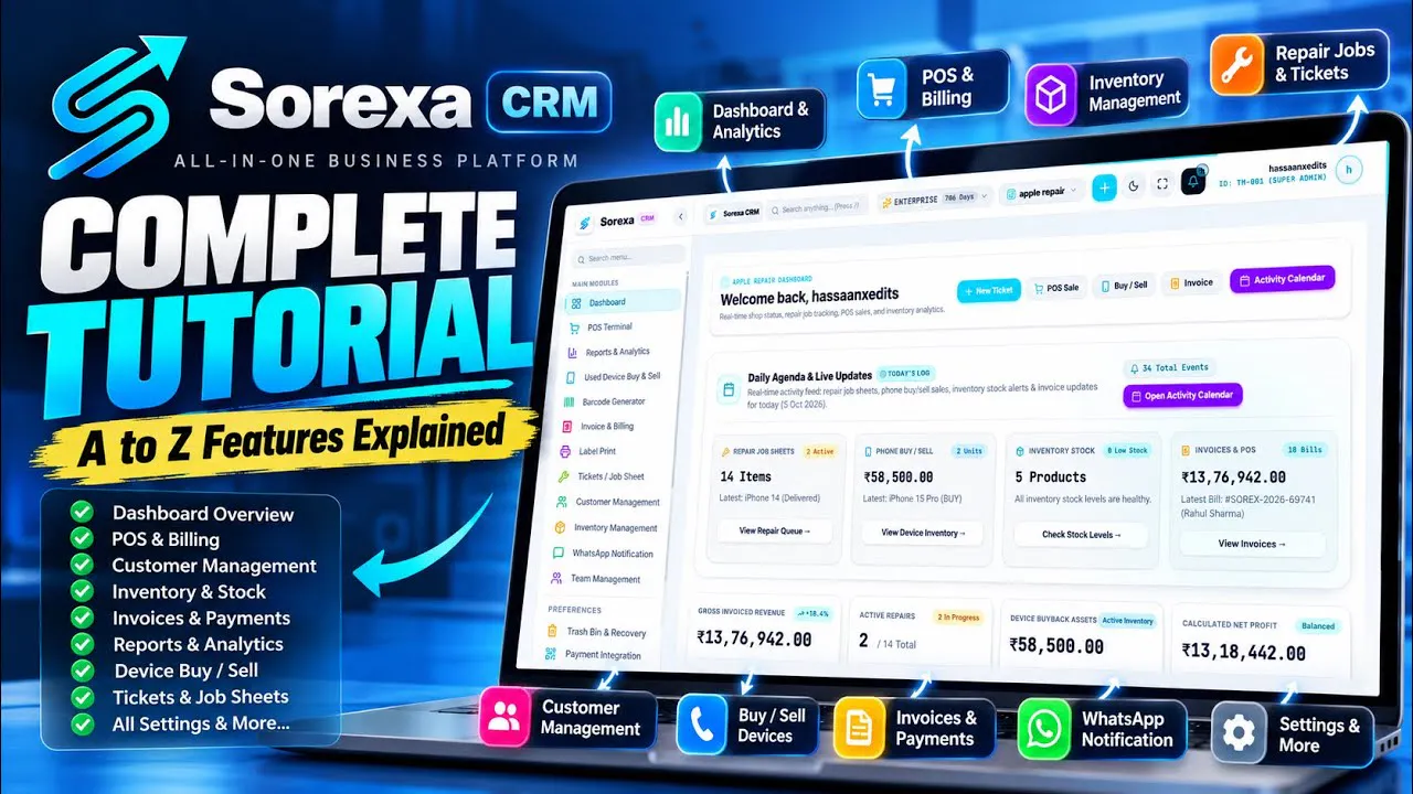 Sorexa CRM gallery image