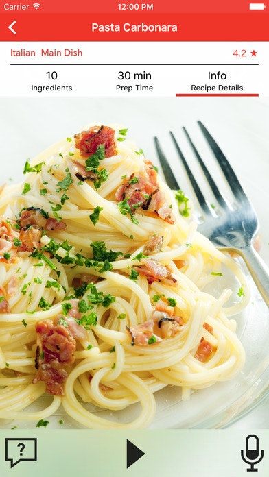 Yes Chef - Voice based recipe assistant gallery image