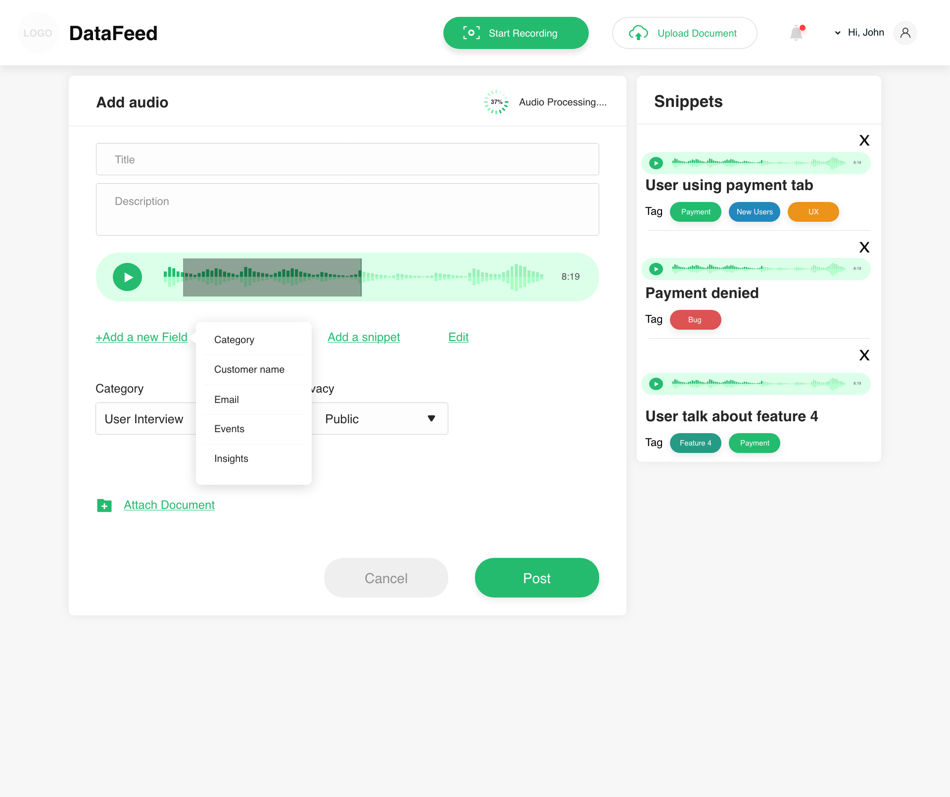 MyFeedata gallery image