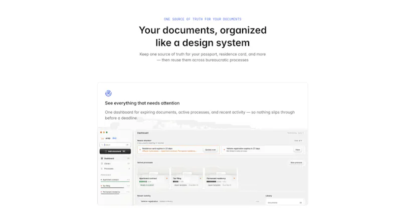 arsip — Paperwork Organizer screenshot 1