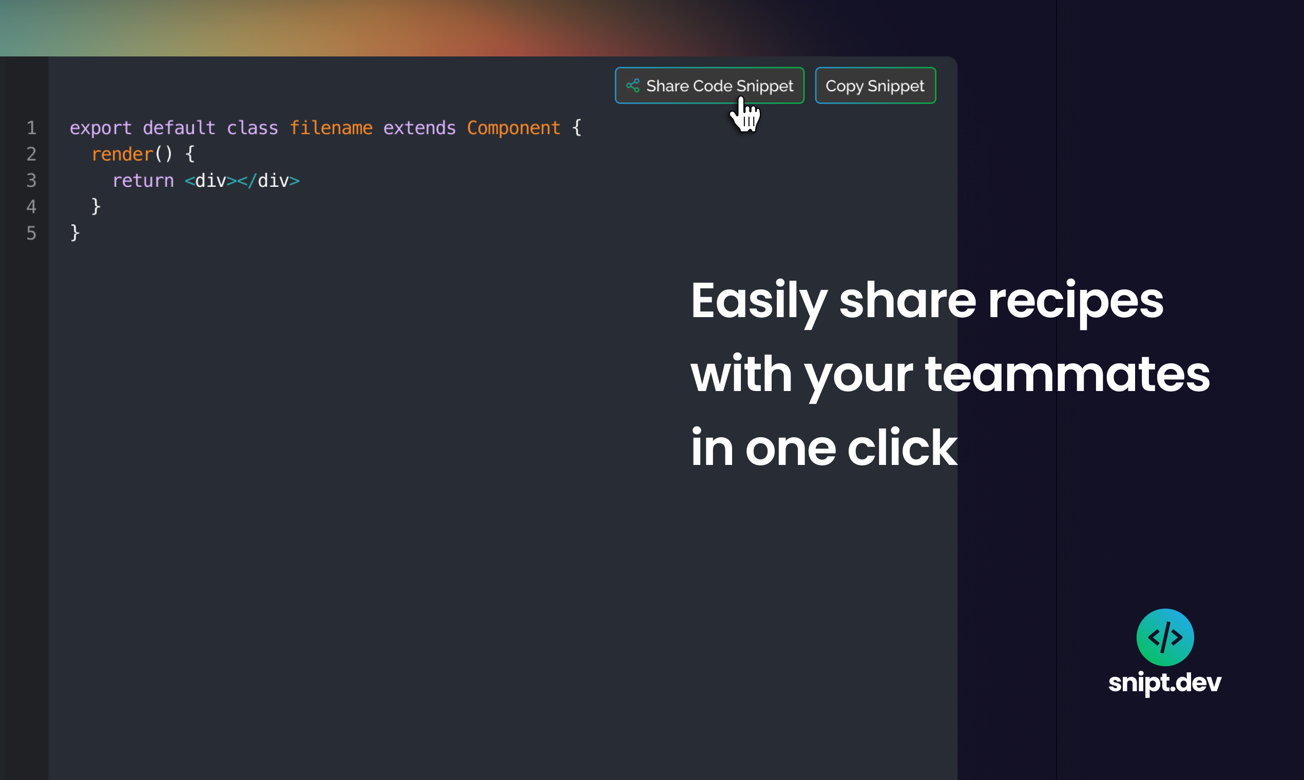 snipt.dev gallery image
