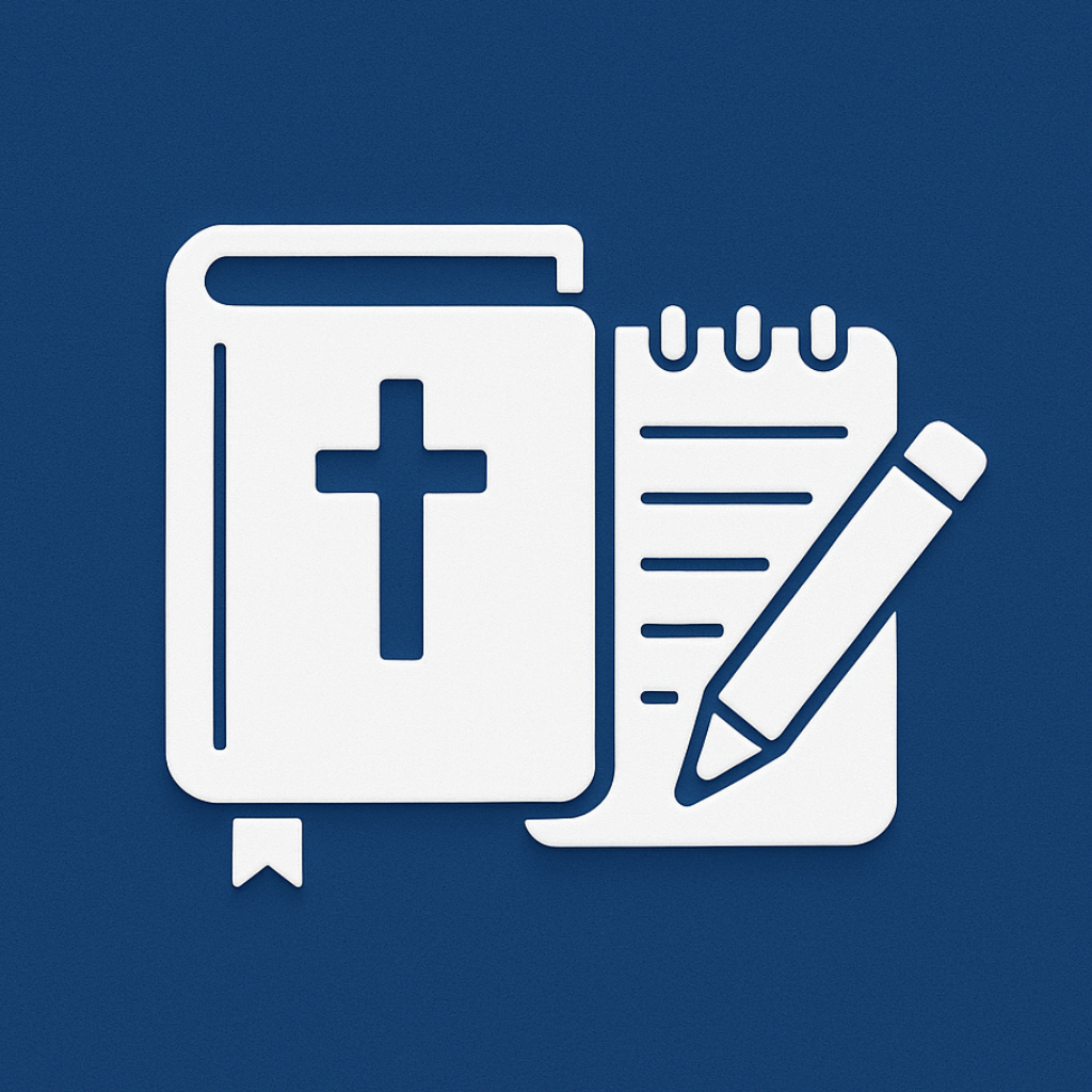 Bible Note Journal logo