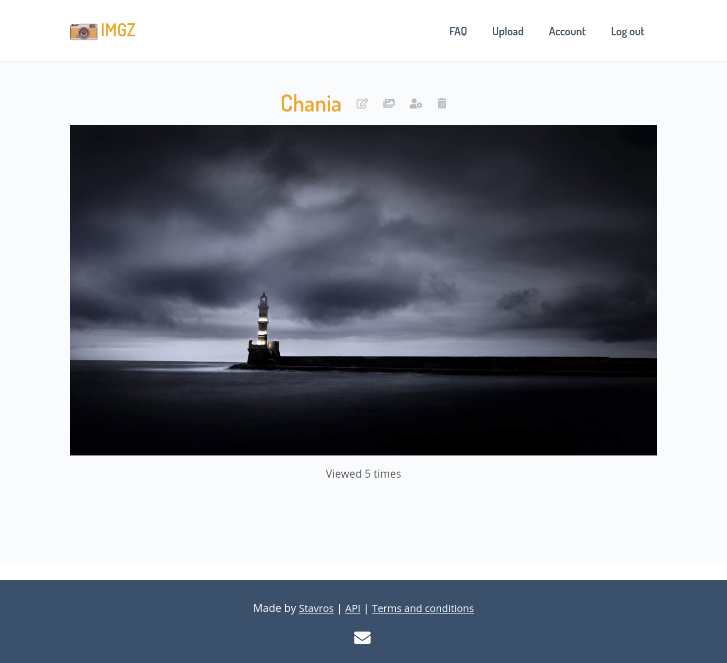 IMGZ - No-bullshit image hosting gallery image