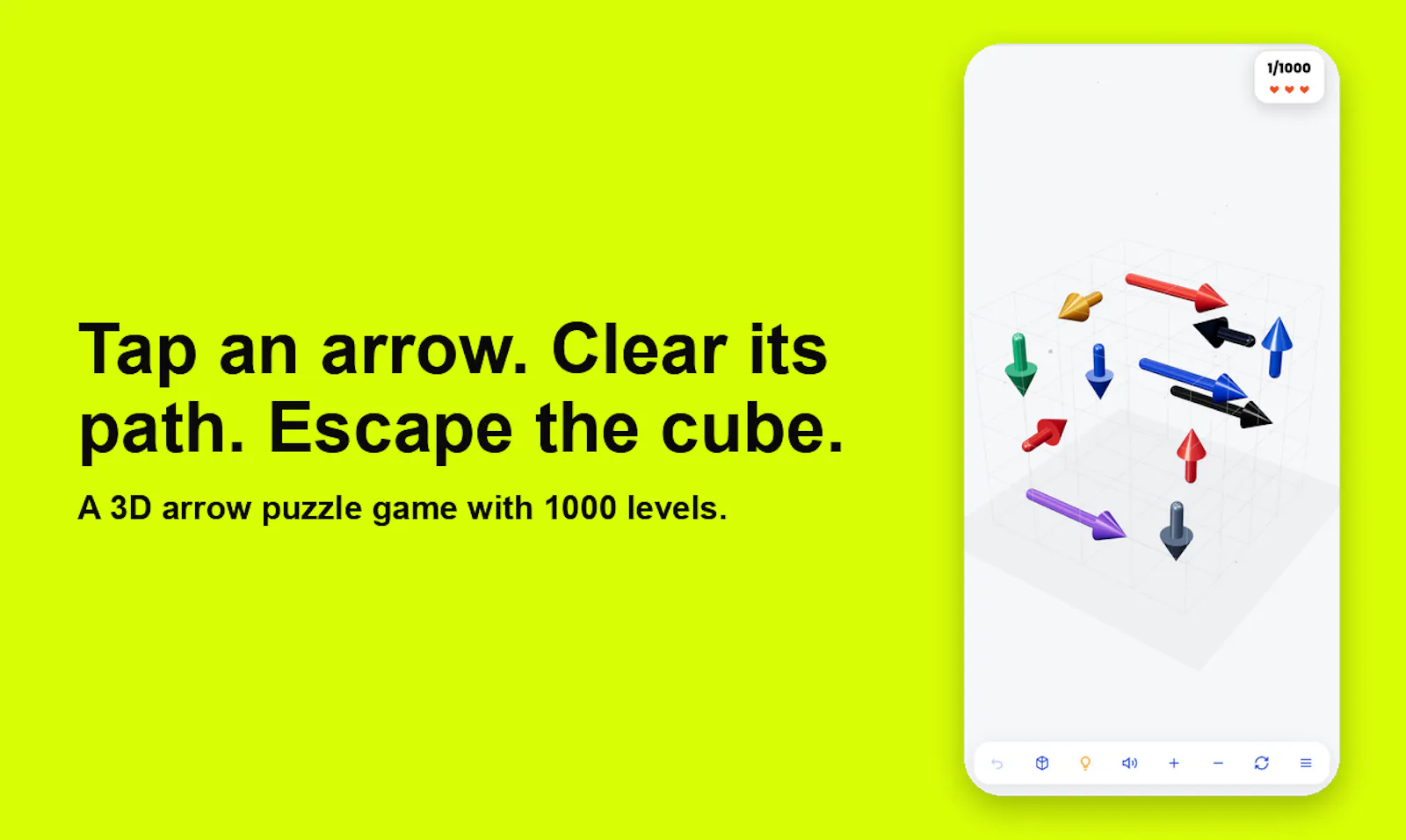 Arrow Escape 3D: Logic Puzzle screenshot 1