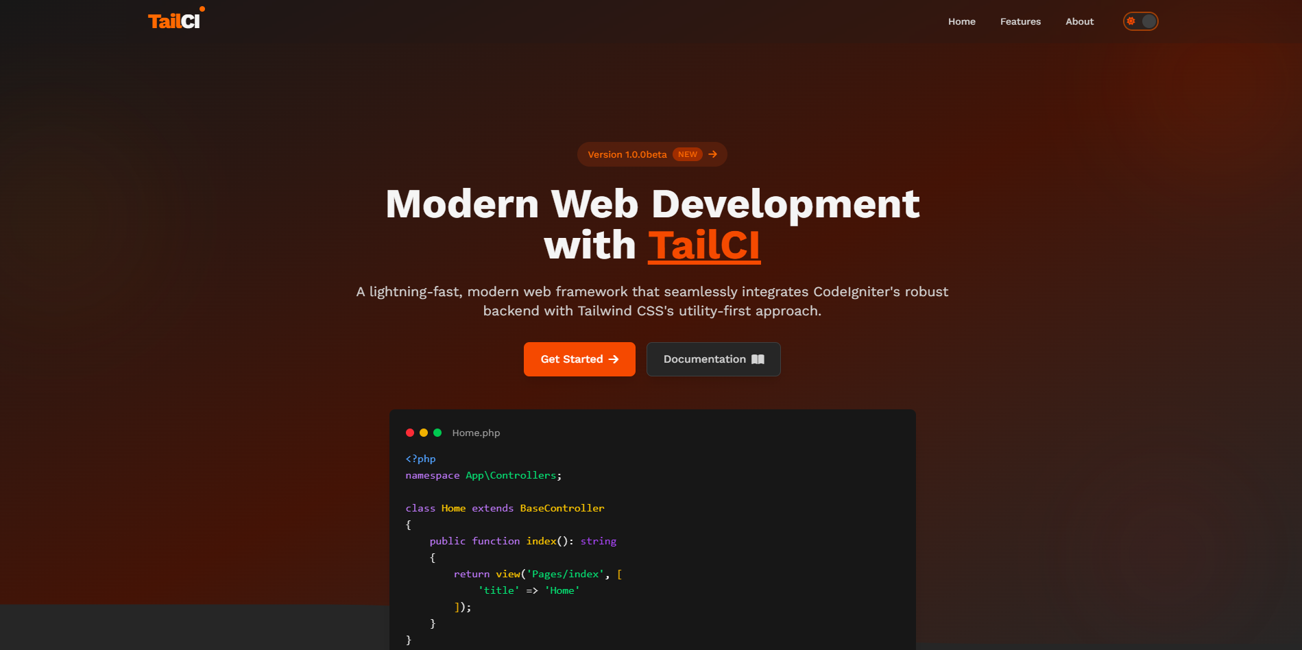 Tailci - CodeIgniter com Tailwind CSS media 2
