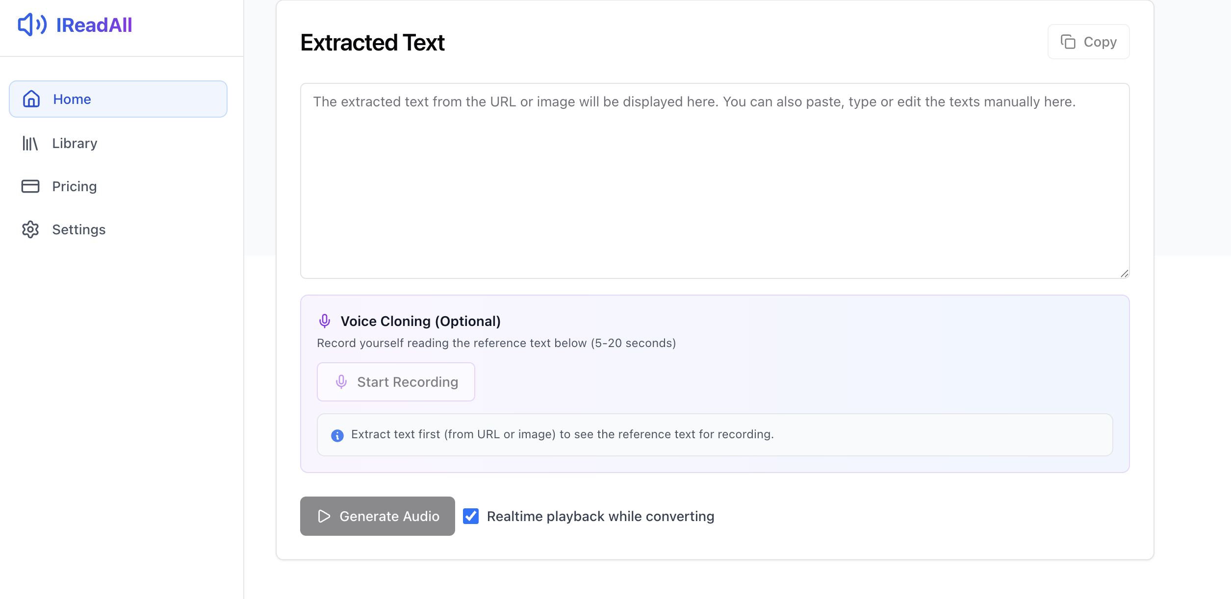 IReadAll-read texts with natural voice gallery image
