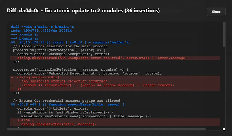 GitScope for Windows screenshot 4