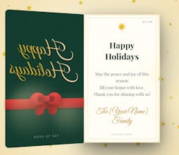 Luxury 2026 Digital Card gallery image