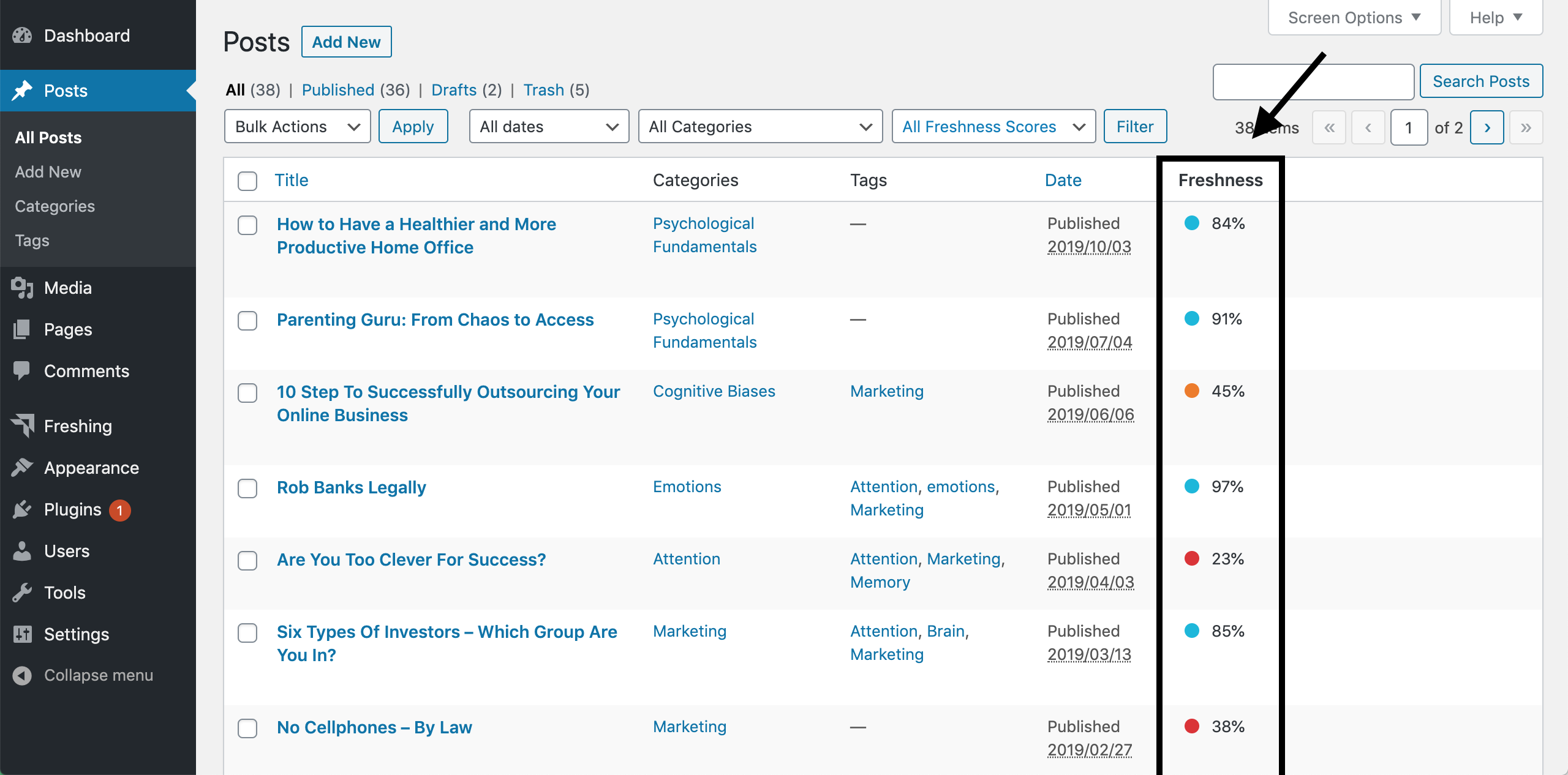 Freshing gallery image